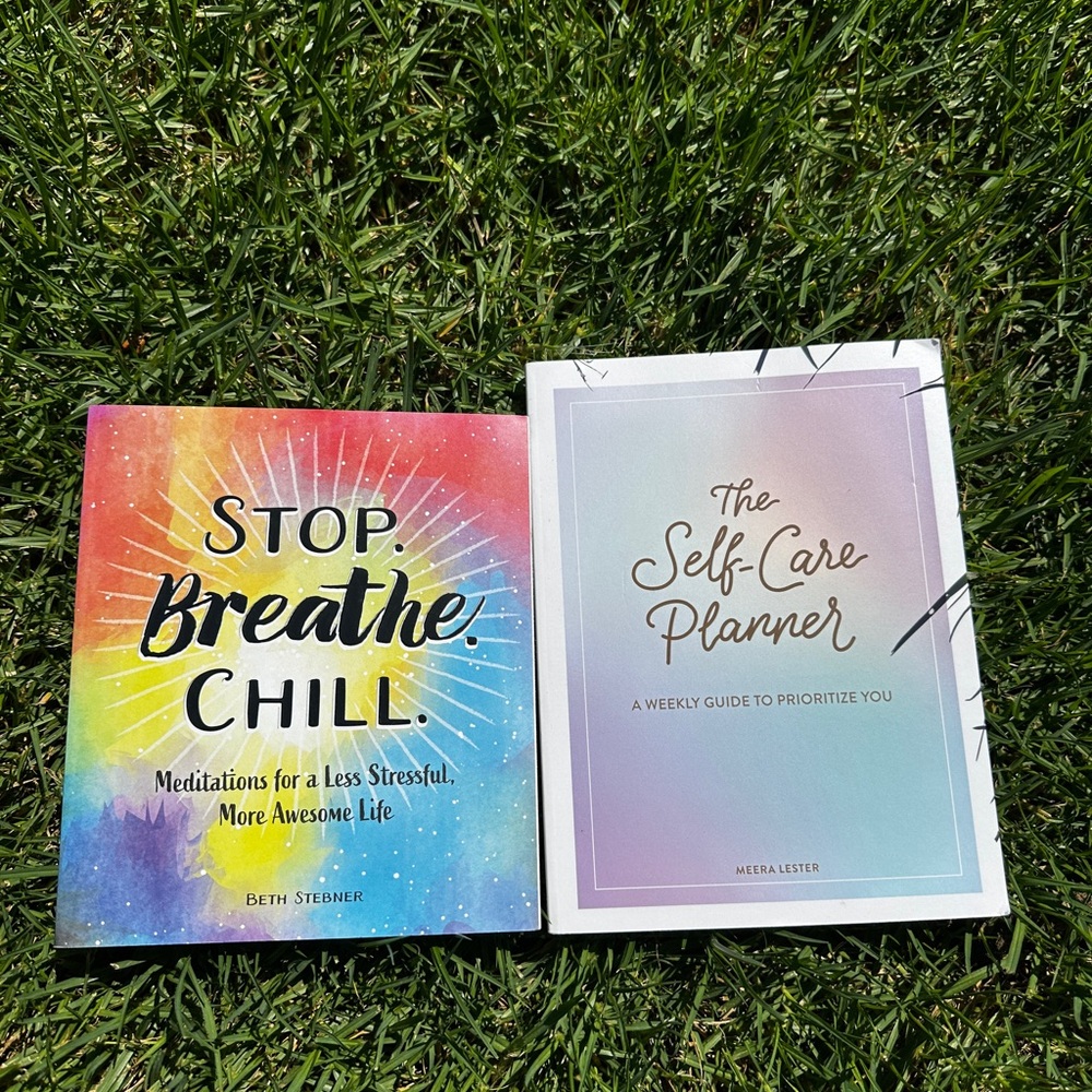 Stop. Breathe. Chill. Meditations and Self-Care Planner Books - Picture 4 of 4